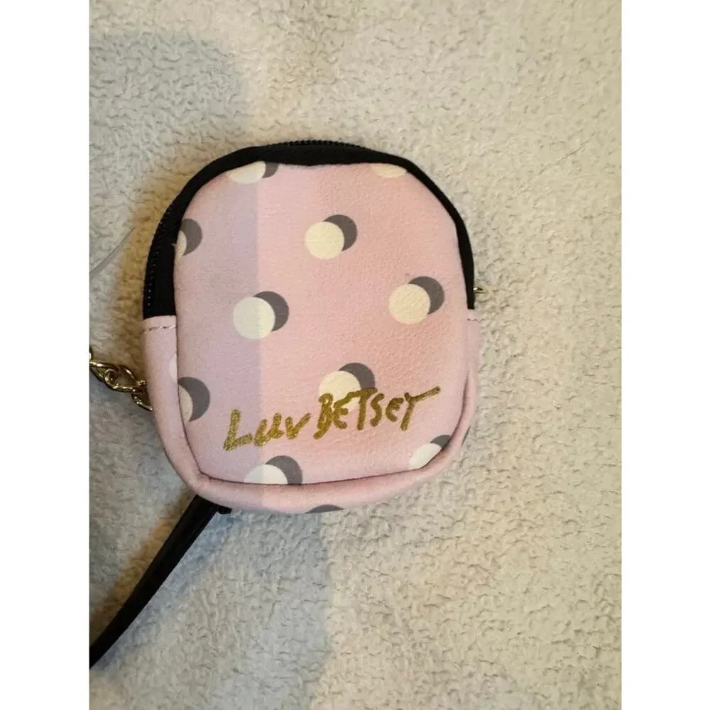 Luv Betsey by Betsey Johnson Quilted Crossbody Bag with Detachable Coin Pouch